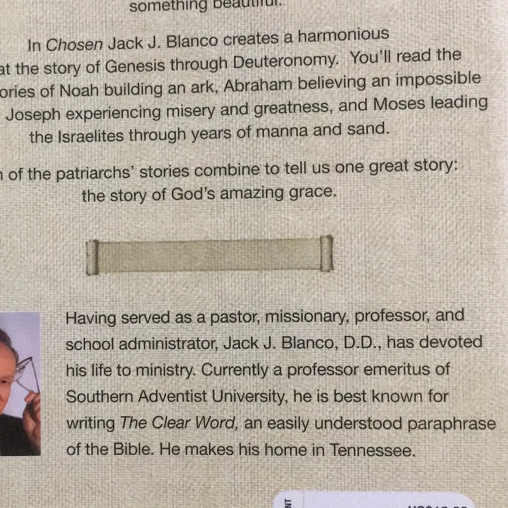 β Chosen: Genesis Through Deuteronomy β Jack J. Blanco | Like New! - Picture 4 of 8